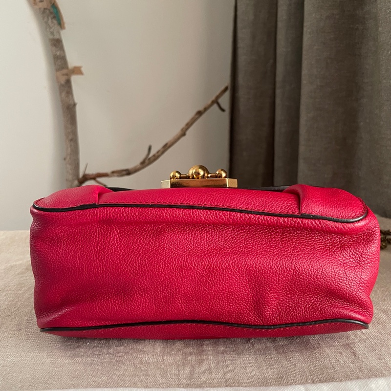 🧣新年快樂🧣Chloe 豆腐包/小方胖/小包/方胖子/蓋包/馬鞍🍄正品🍄況優🍄肩背/側背/斜背🍄不廢小包-15