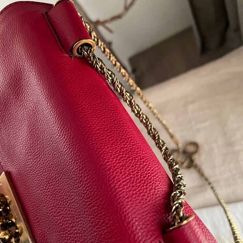 🧣新年快樂🧣Chloe 豆腐包/小方胖/小包/方胖子/蓋包/馬鞍🍄正品🍄況優🍄肩背/側背/斜背🍄不廢小包-20