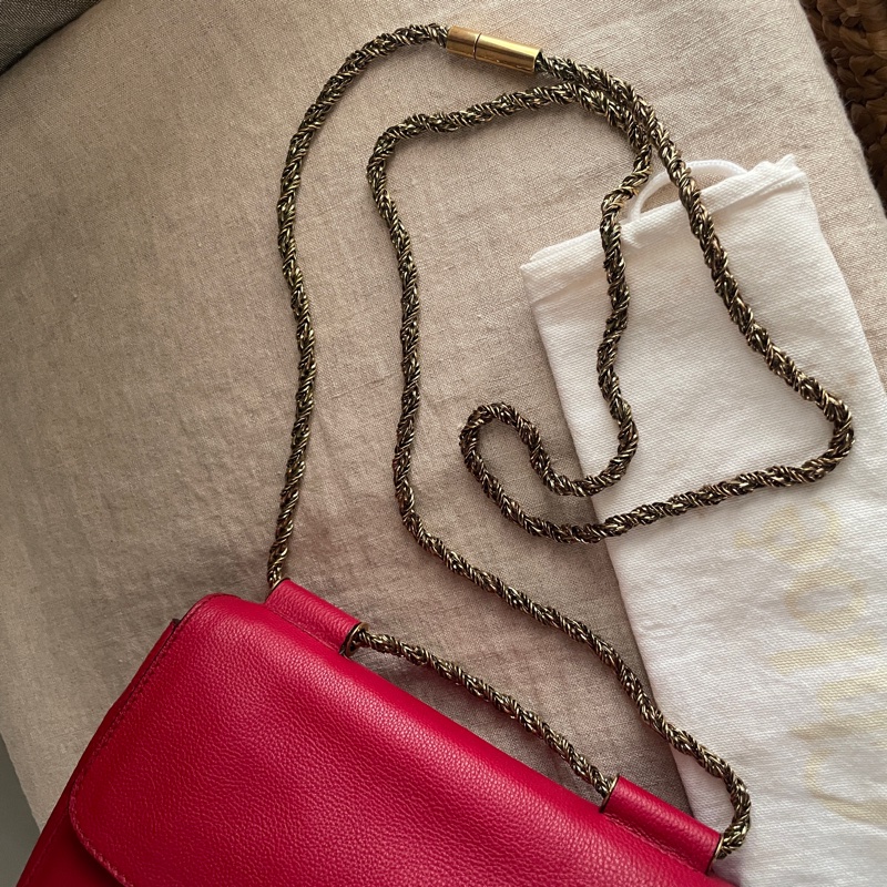 🧣新年快樂🧣Chloe 豆腐包/小方胖/小包/方胖子/蓋包/馬鞍🍄正品🍄況優🍄肩背/側背/斜背🍄不廢小包-46