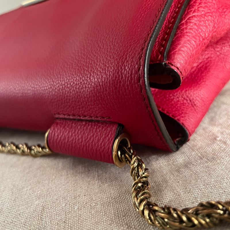 🧣新年快樂🧣Chloe 豆腐包/小方胖/小包/方胖子/蓋包/馬鞍🍄正品🍄況優🍄肩背/側背/斜背🍄不廢小包-49