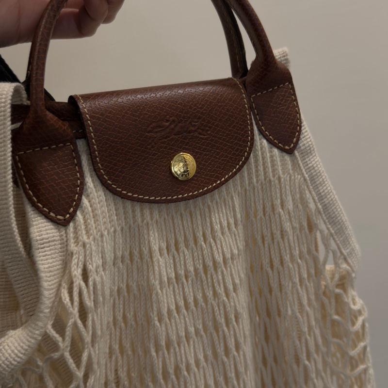 LONGCHAMP LE PLIAGE FILET L MESH BAG 網兜包 編織包-1