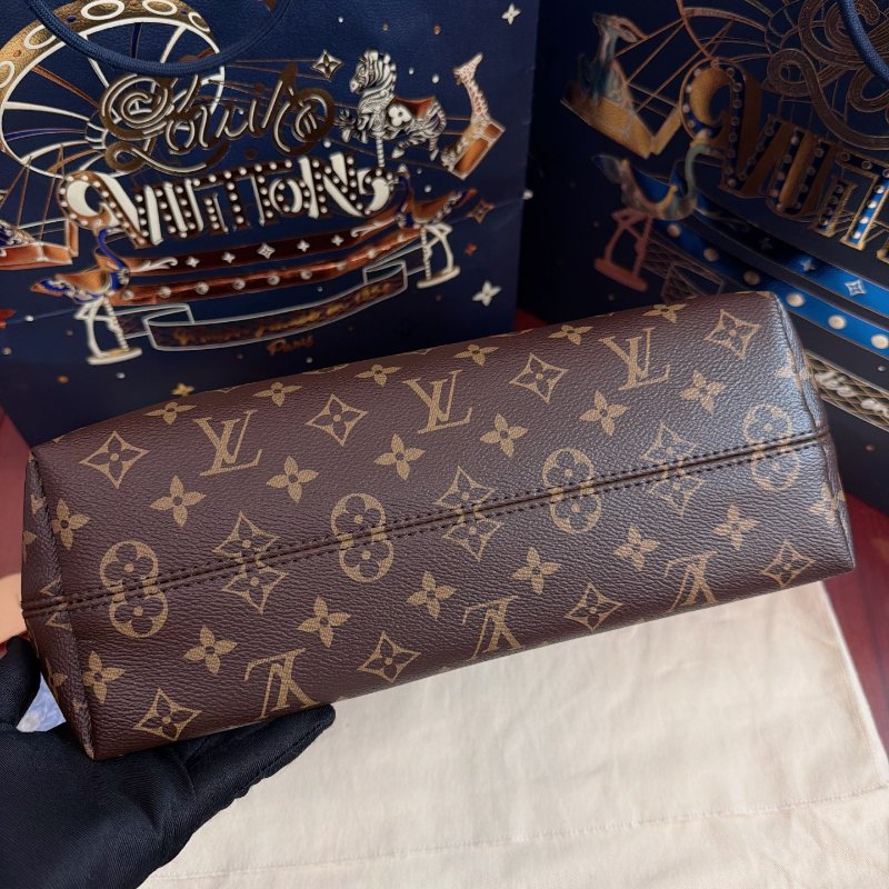 全新品 路易威登/Louis Vuitton 芯片款Graceful小號老花肩背包-8