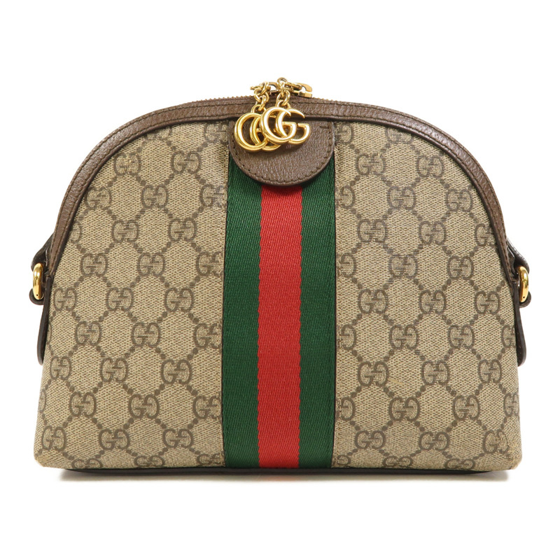 GUCCI 塗層帆布Ophidia Small金扣肩背袋-1