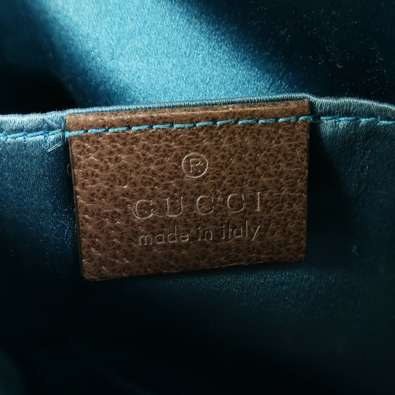 GUCCI 塗層帆布Ophidia Small金扣肩背袋-5