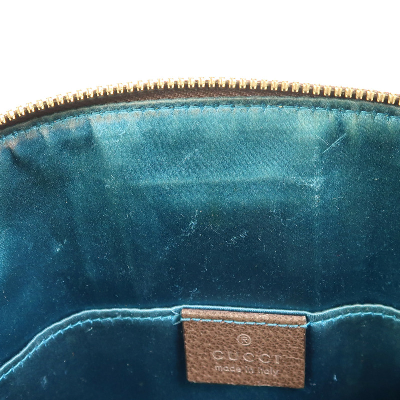 GUCCI 塗層帆布Ophidia Small金扣肩背袋-15