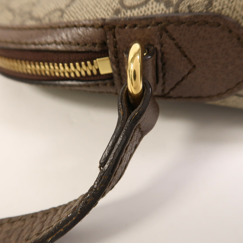 GUCCI 塗層帆布Ophidia Small金扣肩背袋-17
