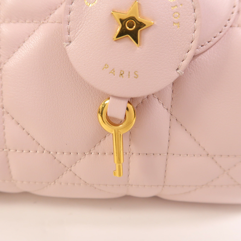 Dior 羊皮皮革Groove 20金扣手挽肩背兩用袋-17