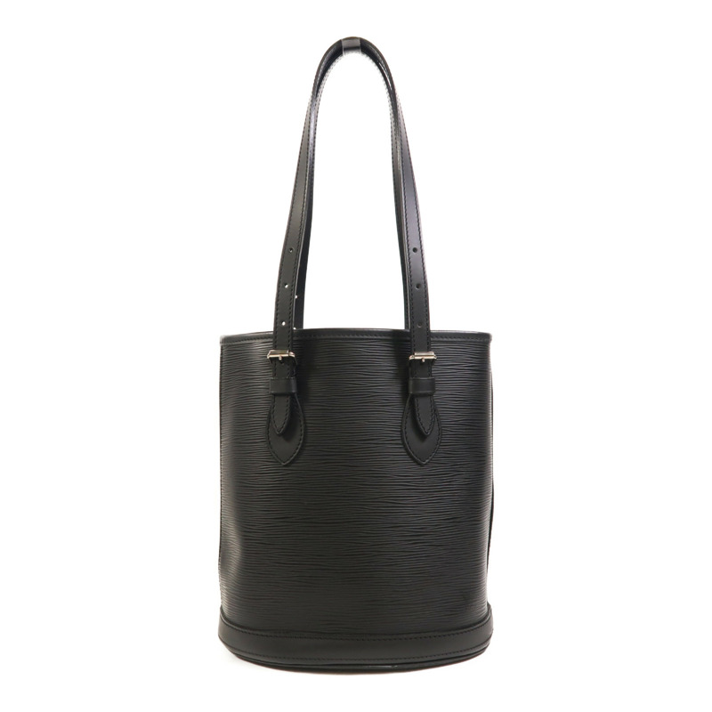 LOUIS VUITTON Epi Bucket PM銀扣肩背袋-0