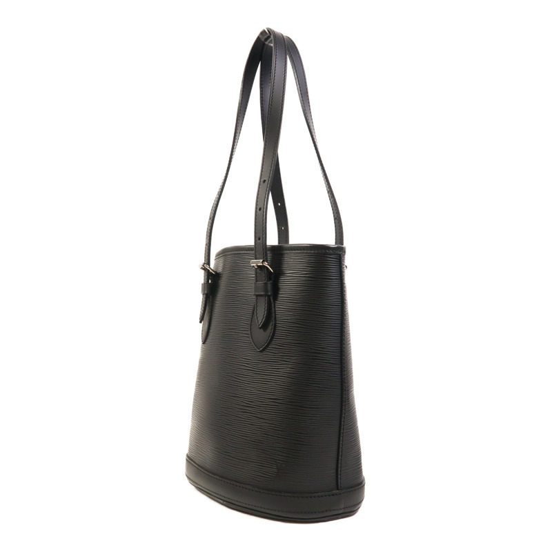 LOUIS VUITTON Epi Bucket PM銀扣肩背袋-2