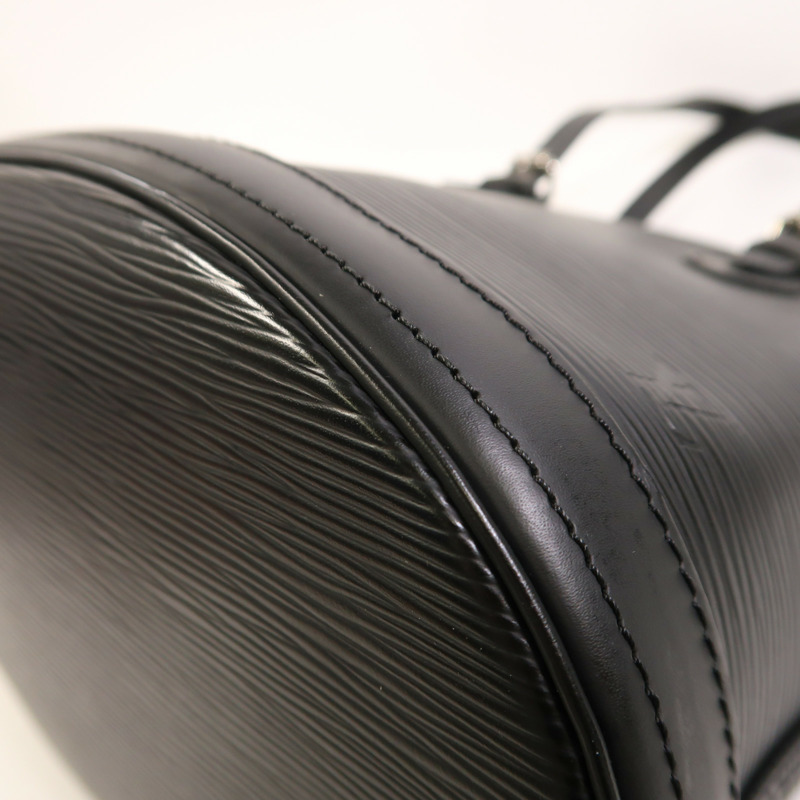 LOUIS VUITTON Epi Bucket PM銀扣肩背袋-9