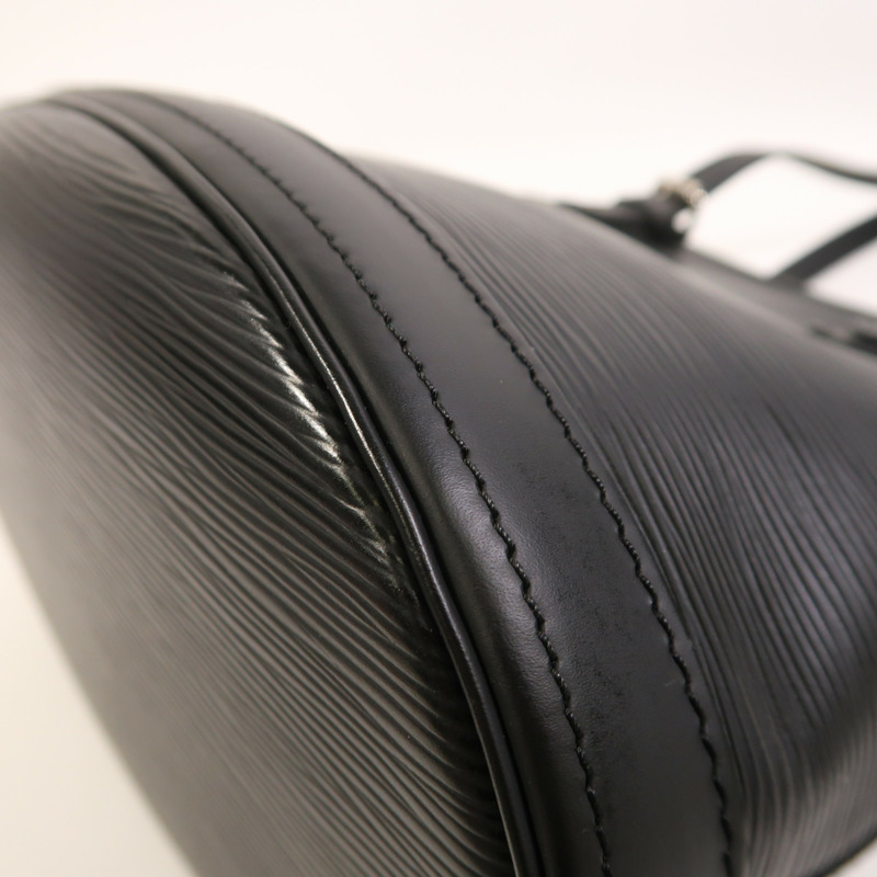 LOUIS VUITTON Epi Bucket PM銀扣肩背袋-11