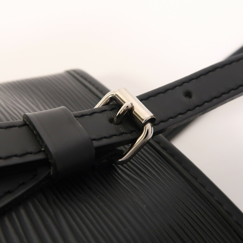 LOUIS VUITTON Epi Bucket PM銀扣肩背袋-13