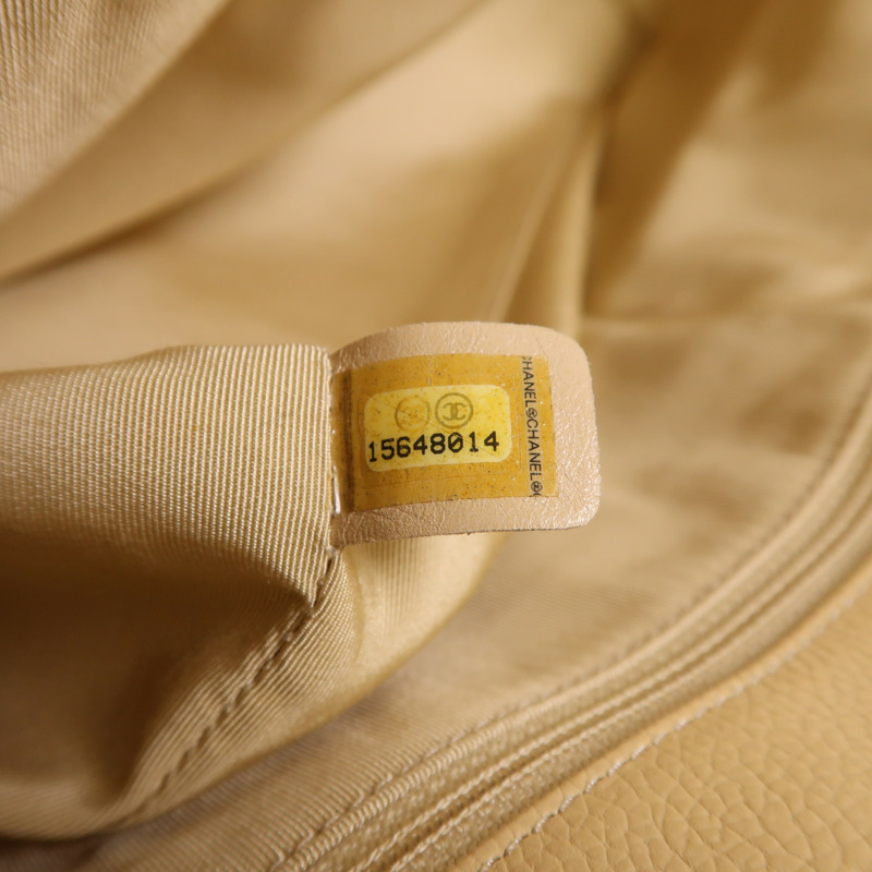 CHANEL 牛皮皮革Executive Cerf Tote金扣手挽肩背兩用袋-9