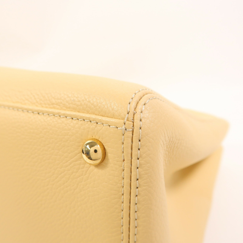 CHANEL 牛皮皮革Executive Cerf Tote金扣手挽肩背兩用袋-14