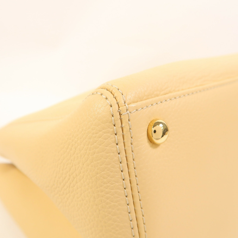 CHANEL 牛皮皮革Executive Cerf Tote金扣手挽肩背兩用袋-17