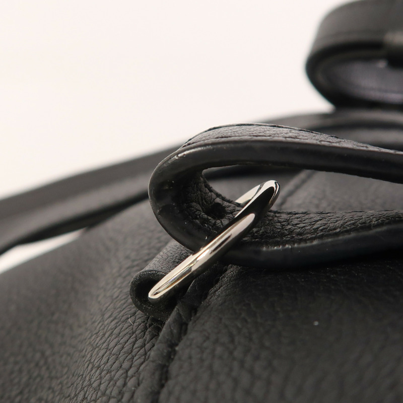 LOUIS VUITTON 牛皮皮革Lock Me Backpack銀扣背包-15