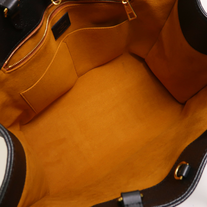 LOUIS VUITTON Monogram Empreinte On The Go GM金扣手挽肩背兩用袋-4