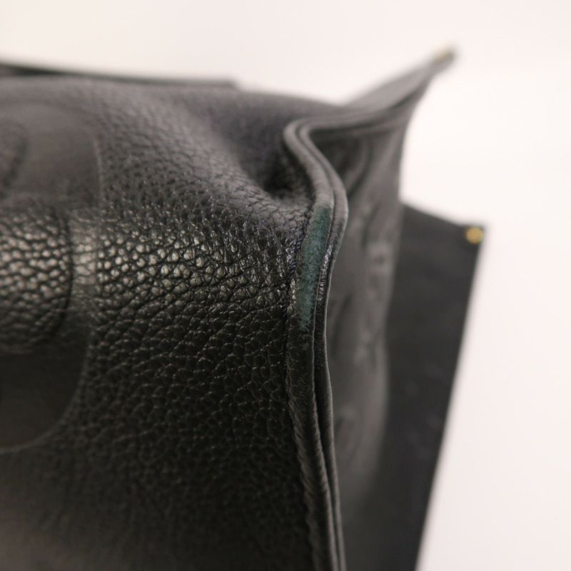 LOUIS VUITTON Monogram Empreinte On The Go GM金扣手挽肩背兩用袋-11