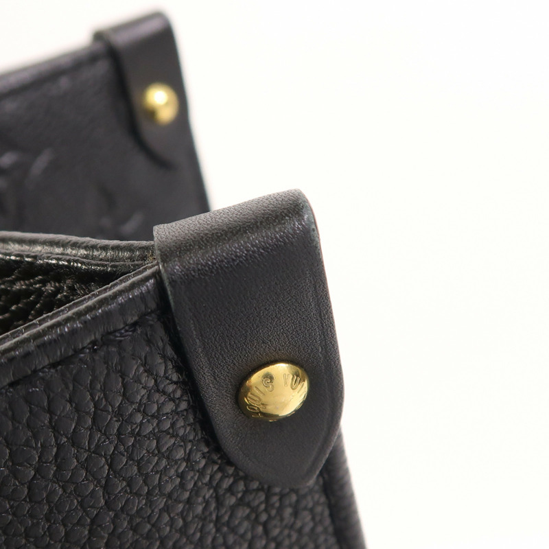 LOUIS VUITTON Monogram Empreinte On The Go GM金扣手挽肩背兩用袋-15