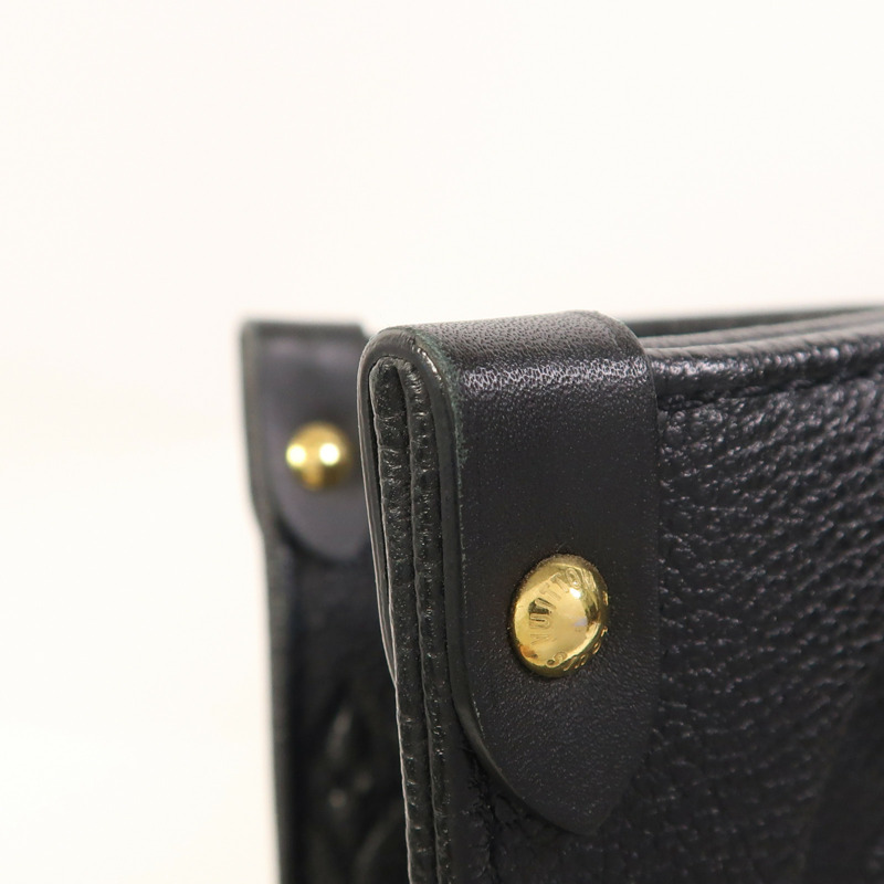 LOUIS VUITTON Monogram Empreinte On The Go GM金扣手挽肩背兩用袋-16