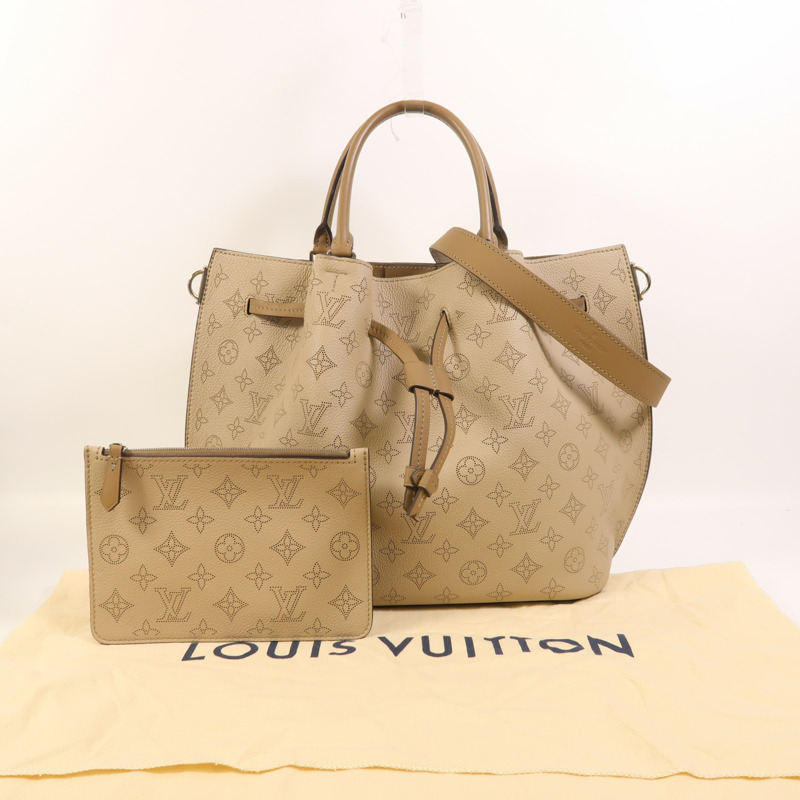LOUIS VUITTON Mahina Girolata銀扣手挽肩背兩用袋-8
