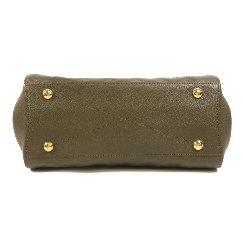 LOUIS VUITTON Monogram Empreinte Montaigne MM金扣手挽肩背兩用袋-3