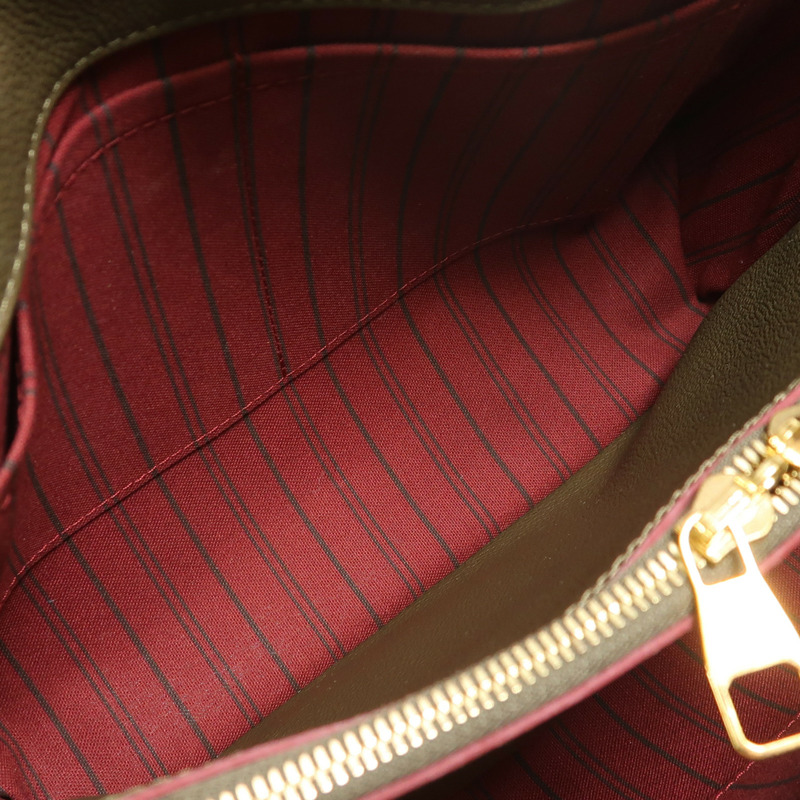 LOUIS VUITTON Monogram Empreinte Montaigne MM金扣手挽肩背兩用袋-4