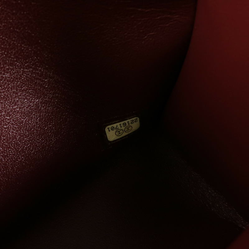 CHANEL 牛皮皮革Large Classic銀扣鏈帶肩背袋-6