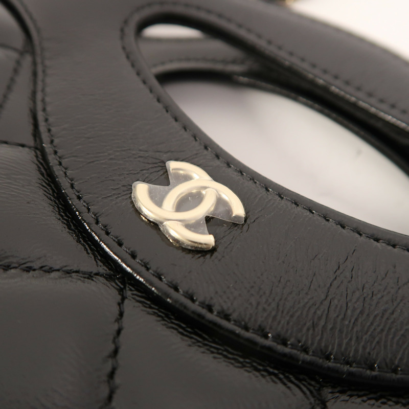 CHANEL 羊皮皮革Chanel 31 Nano金扣手挽肩背兩用袋-9