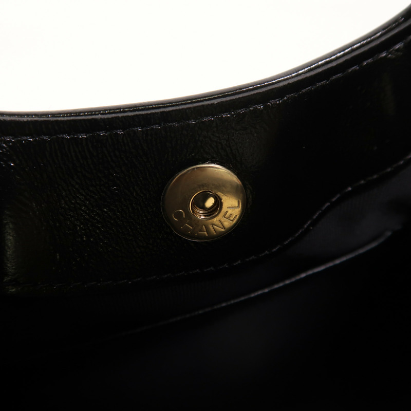 CHANEL 羊皮皮革Chanel 31 Nano金扣手挽肩背兩用袋-14