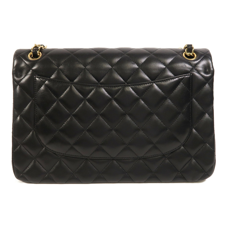 CHANEL 羊皮皮革Large Classic金扣鏈帶肩背袋-1