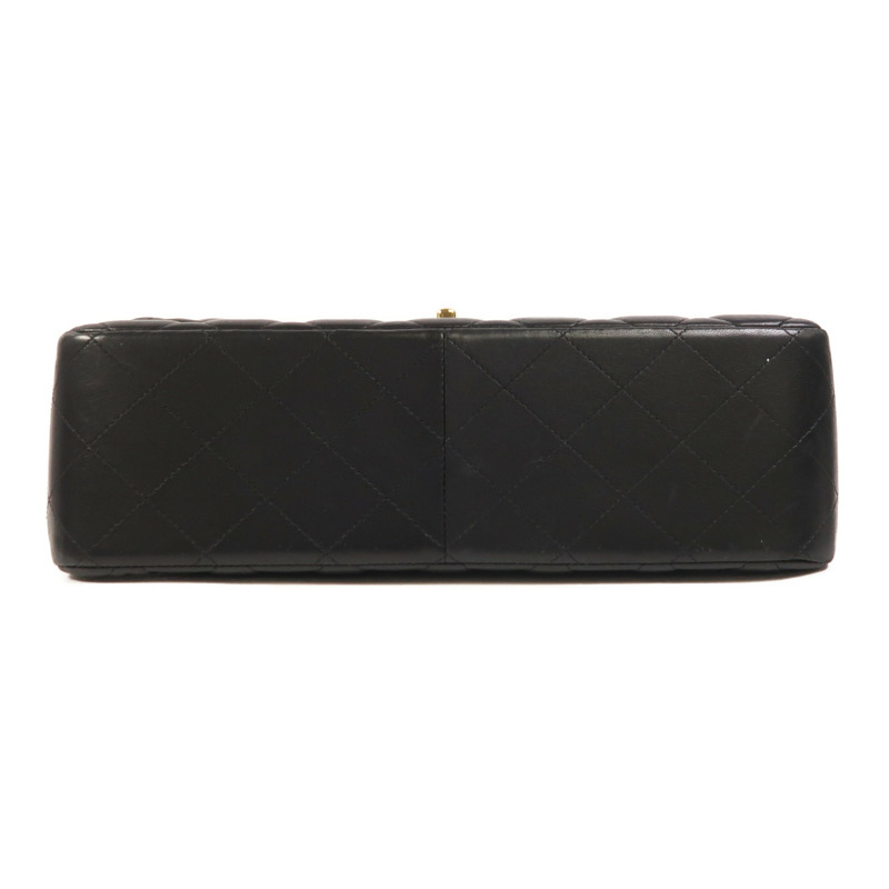 CHANEL 羊皮皮革Large Classic金扣鏈帶肩背袋-3