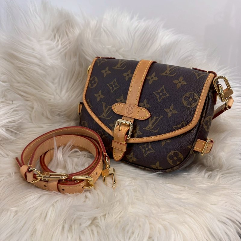 LV Saumur雙子星 手提斜背包-0