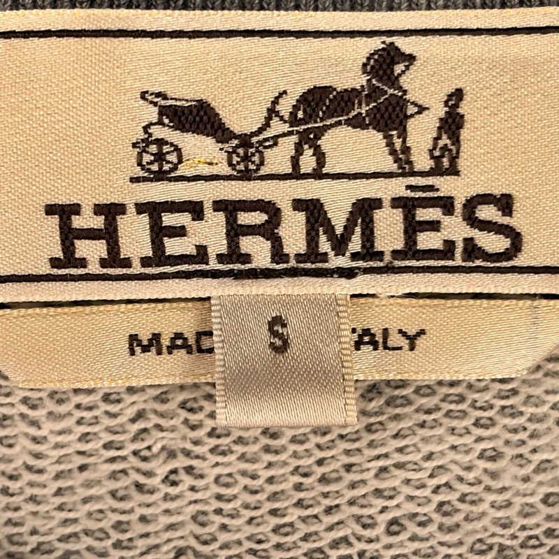 Hermes 愛馬仕 新款 運動膠囊系列 95新 S灰色馬銜拼皮-11