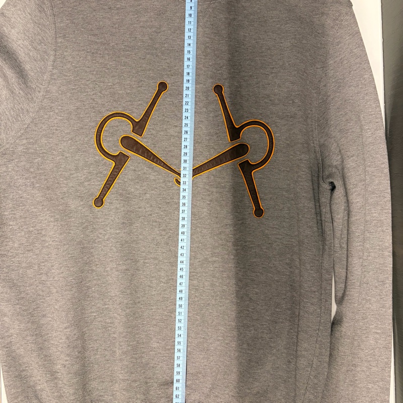 Hermes 愛馬仕 新款 運動膠囊系列 95新 S灰色馬銜拼皮-14