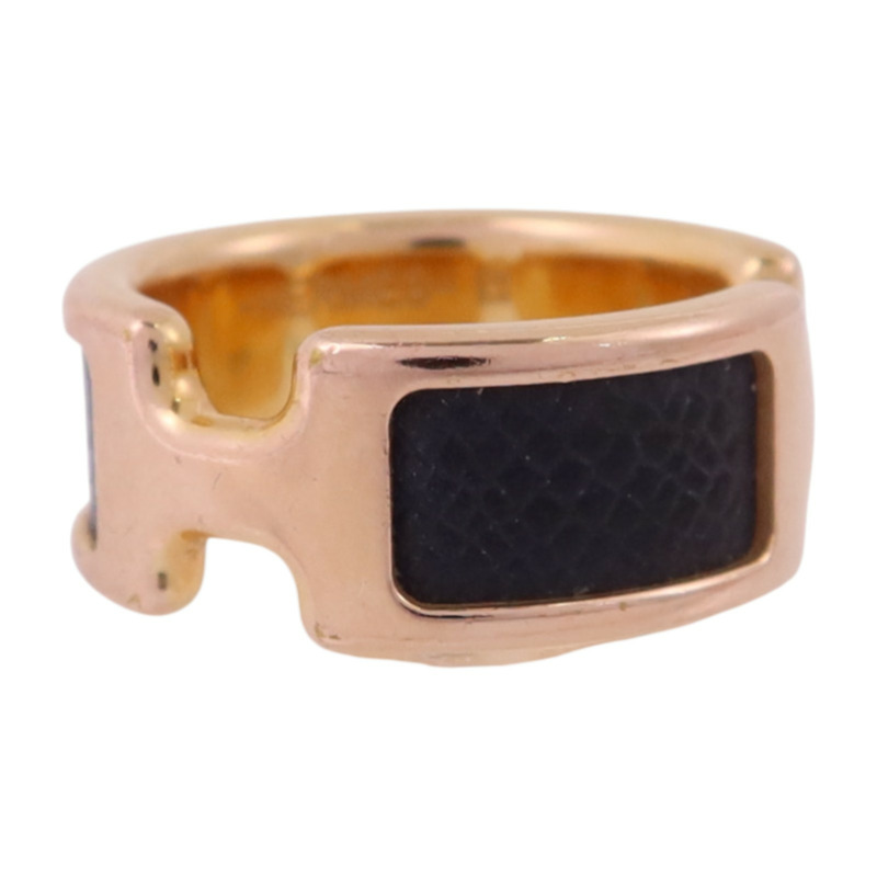 HERMES 金屬Olyme Ring戒指US#6.75/M-2