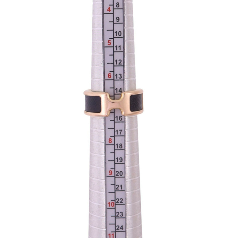 HERMES 金屬Olyme Ring戒指US#6.75/M-6