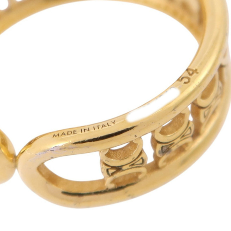 CELINE 金屬Triomphe Multi Ring戒指#54/US#6.5-5