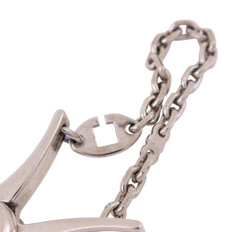 HERMES 金屬Filou Glove Clip Charm銀扣掛飾-5