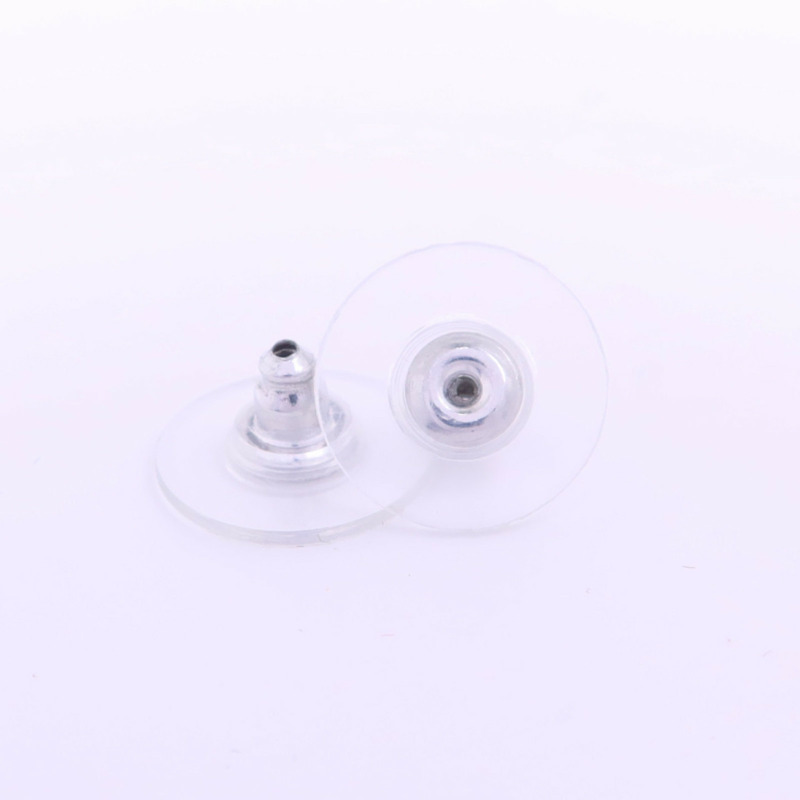 CHANEL 金屬/水鑽Earrings銀扣耳環-4