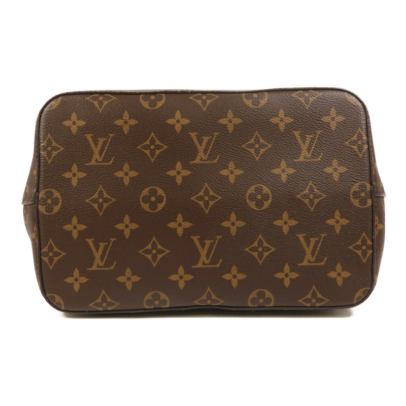 LOUIS VUITTON Monogram Neo Noe Bucket Bag金扣肩背袋Coquelicot-3
