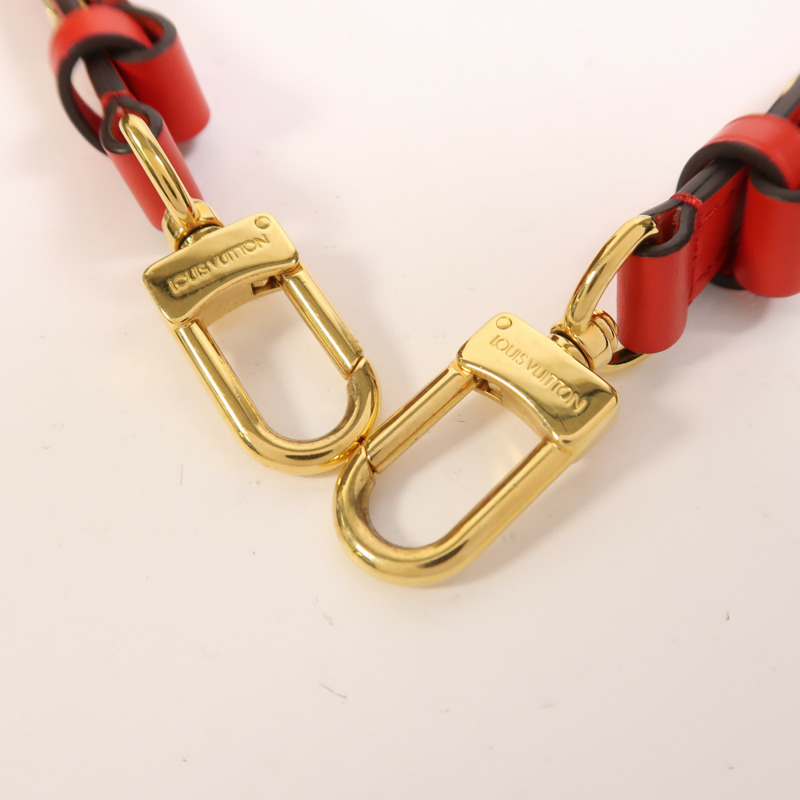 LOUIS VUITTON Monogram Neo Noe Bucket Bag金扣肩背袋Coquelicot-13