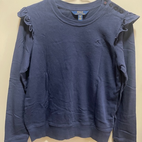Polo Ralph Lauren深藍色薄款長袖衛衣