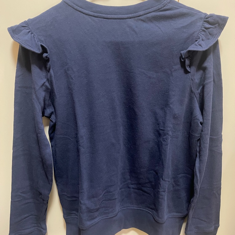 Polo Ralph Lauren深藍色薄款長袖衛衣-1