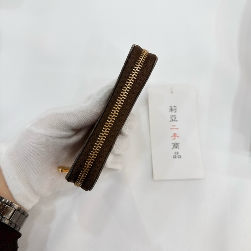 莉亞精品♡ LV M60067 ㄇ拉老花零錢卡包 二手-3