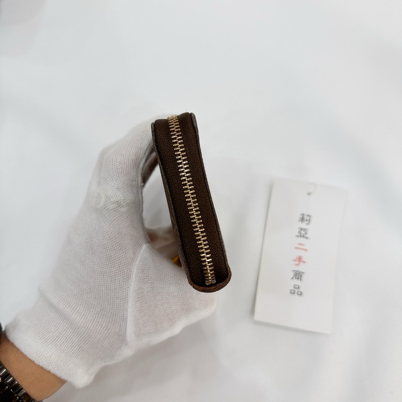 莉亞精品♡ LV M60067 ㄇ拉老花零錢卡包 二手-6