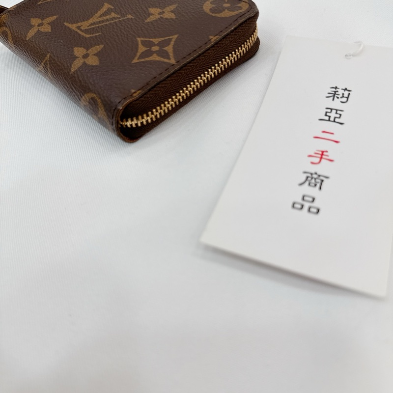 莉亞精品♡ LV M60067 ㄇ拉老花零錢卡包 二手-7