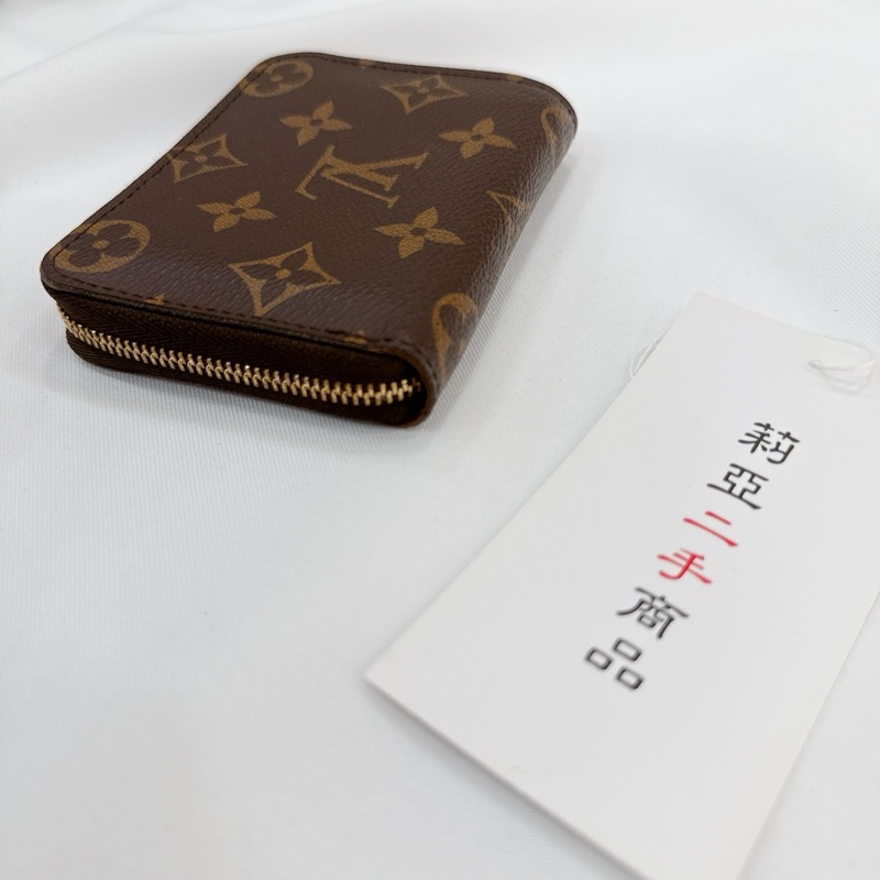 莉亞精品♡ LV M60067 ㄇ拉老花零錢卡包 二手-9