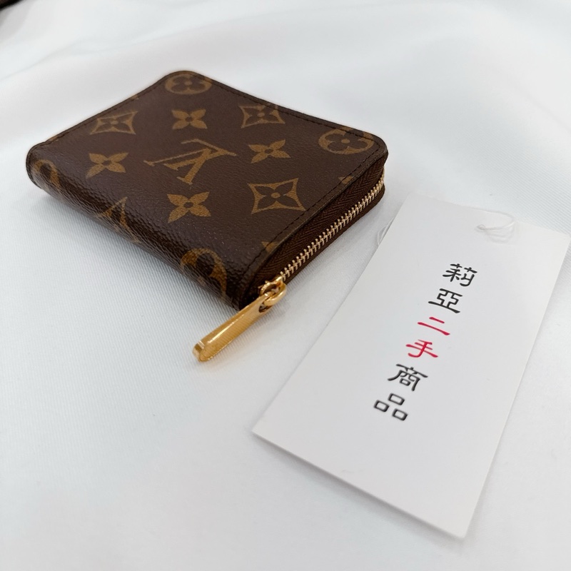 莉亞精品♡ LV M60067 ㄇ拉老花零錢卡包 二手-10