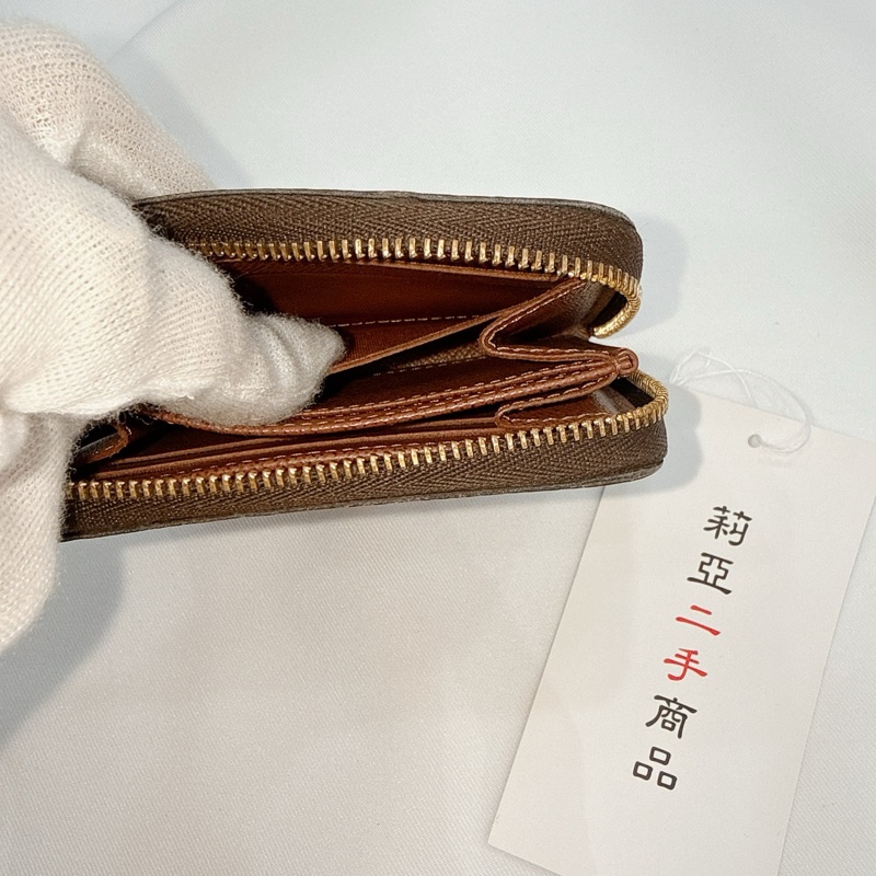 莉亞精品♡ LV M60067 ㄇ拉老花零錢卡包 二手-16